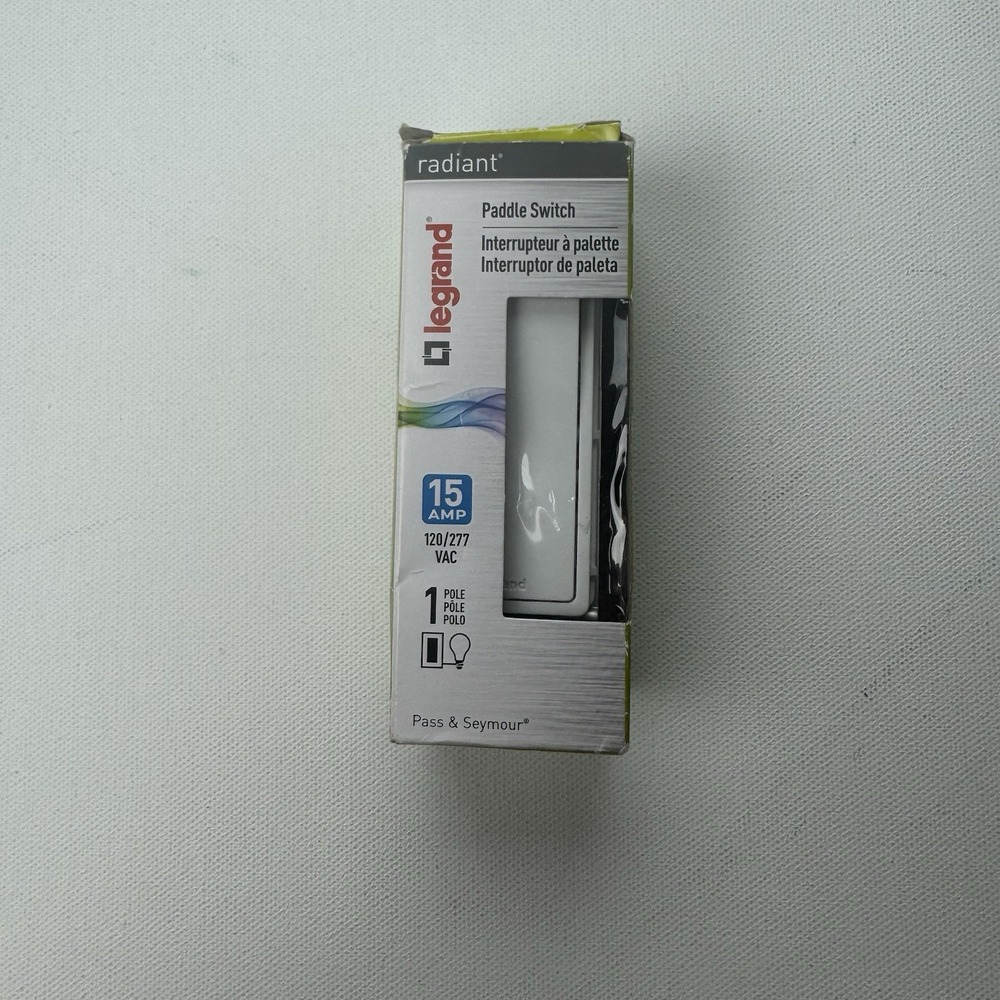 Legrand Radiant Lighted Paddle Switch